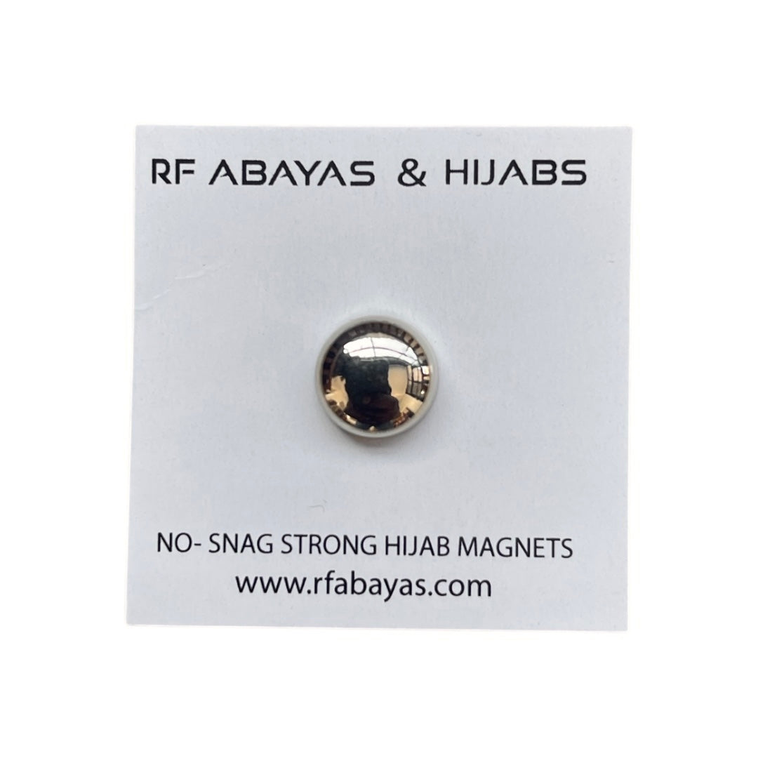 Hijab Magnet (1 Pair) - Round - RF Abayas