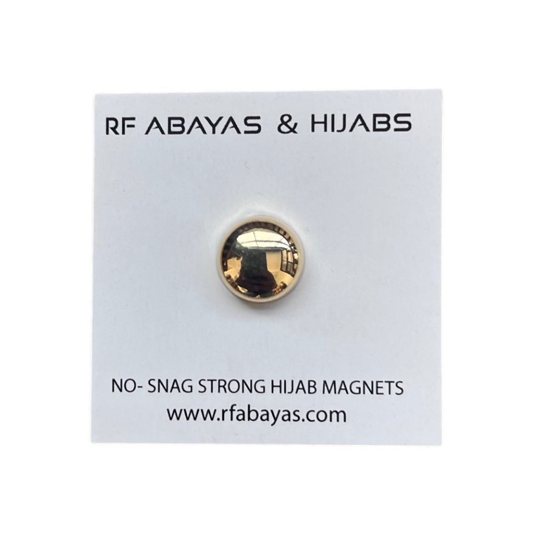 Hijab Magnet (1 Pair) - Round - RF Abayas