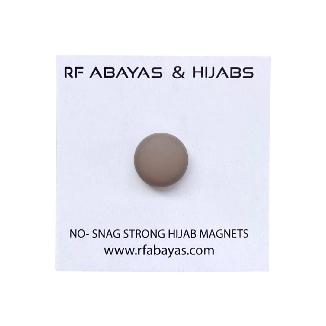 Hijab Magnet (1 Pair) - Round - RF Abayas