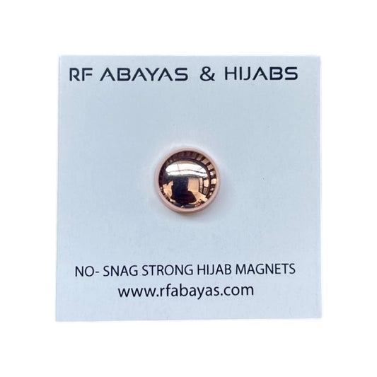Hijab Magnet (1 Pair) - Round - RF Abayas
