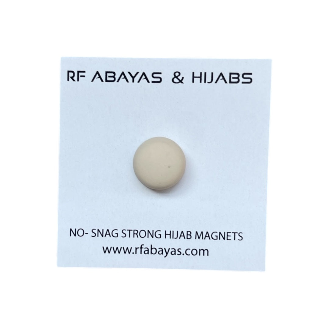 Hijab Magnet (1 Pair) - Round - RF Abayas