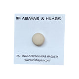 Hijab Magnet (1 Pair) - Round - RF Abayas