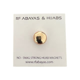 Hijab Magnet (1 Pair) - Round - RF Abayas