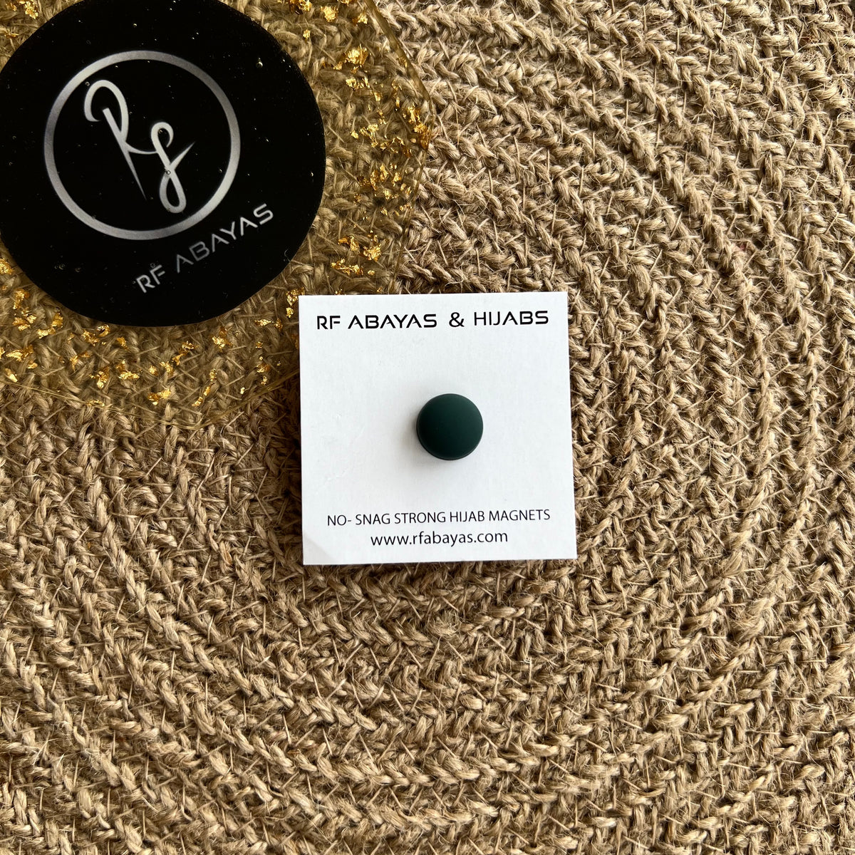 Magnetic Hijab Pin – Round (1 Pair), view 10 – RF Abayas & Hijabs