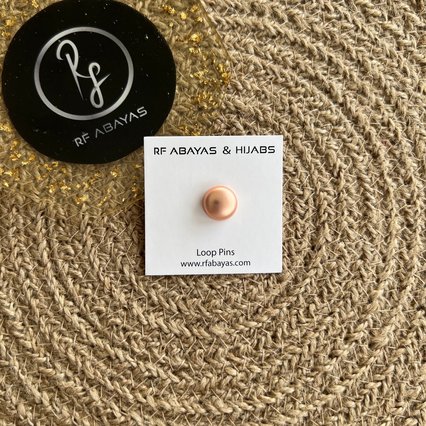 Hijab Magnet (1 Pair) - Round - RF Abayas