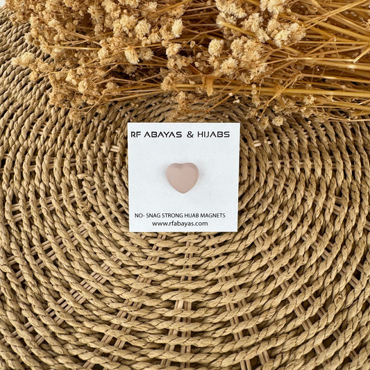 Hijab Magnetic Pin - Heart - RF Abayas