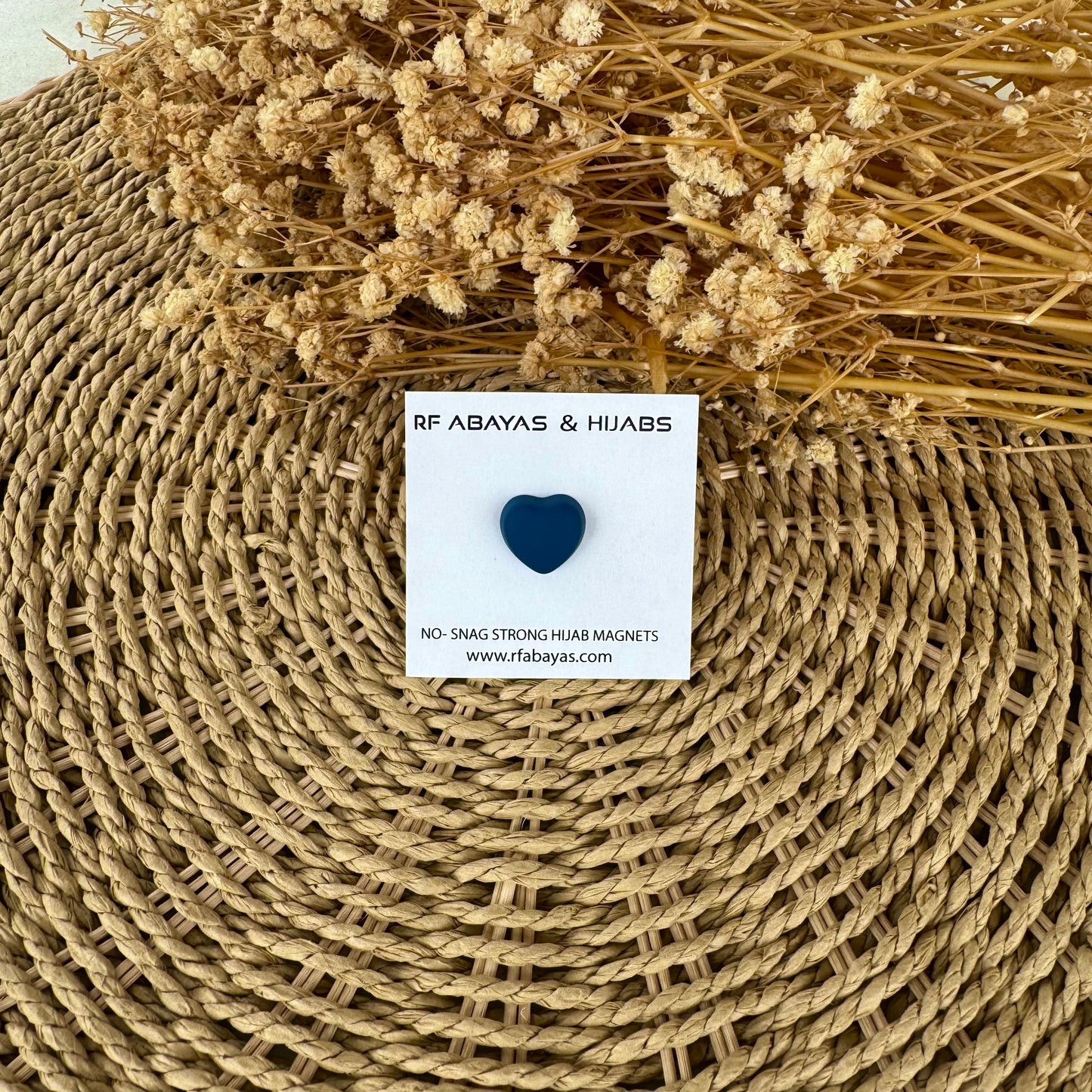 Hijab Magnetic Pin - Heart - RF Abayas