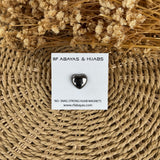 Hijab Magnetic Pin - Heart - RF Abayas