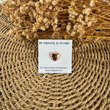 Hijab Magnetic Pin - Heart - RF Abayas