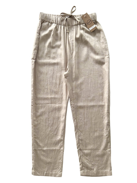 Women’s Linen Cotton Pants(Cream)