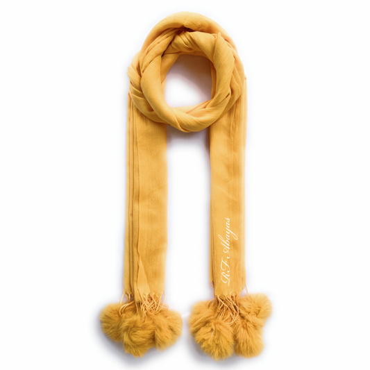 Premium Cotton Rabbit Pom Pom - RF Abayas