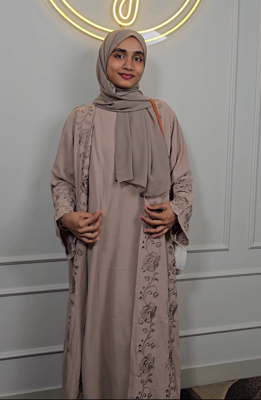 CEY Overcoat Embroidered Imported Abaya