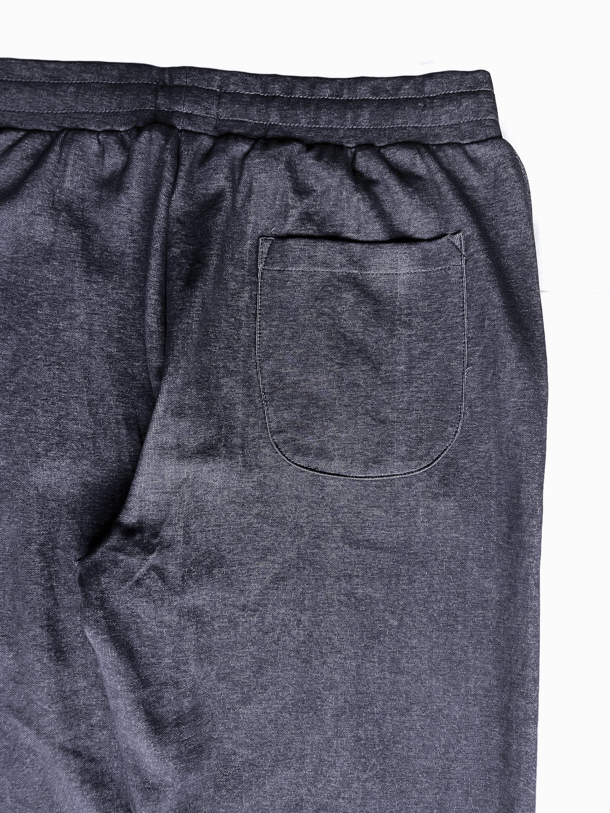 Dark Grey Stretch Pants - RF Abayas