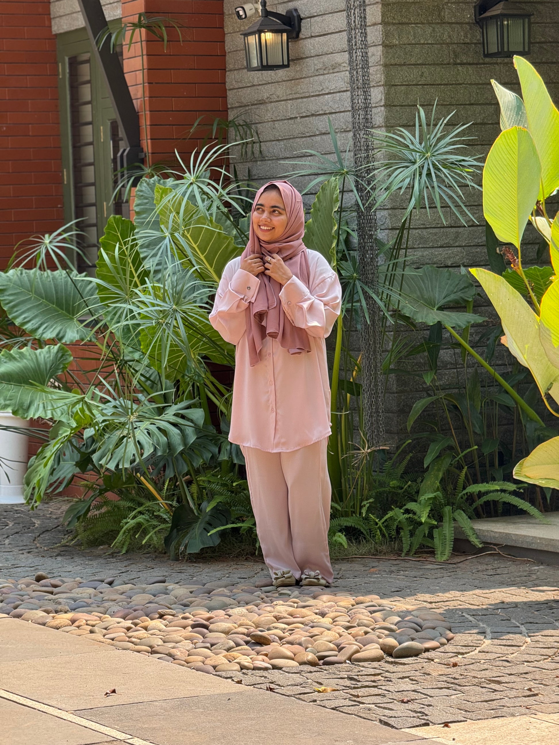 Satin Co-ords Set - RF Abayas