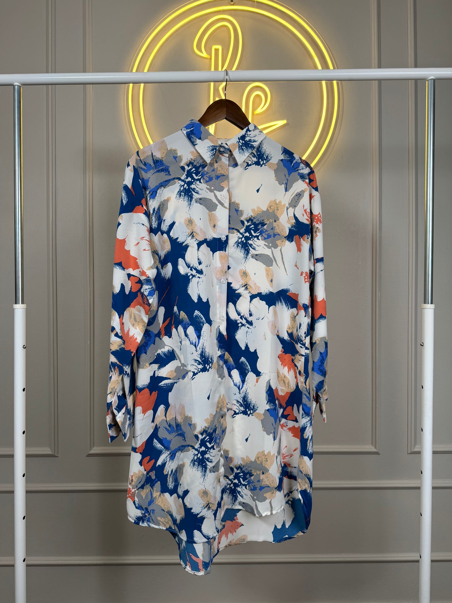 Women’s Knee Length Shirt Tops - XL - RF Abayas