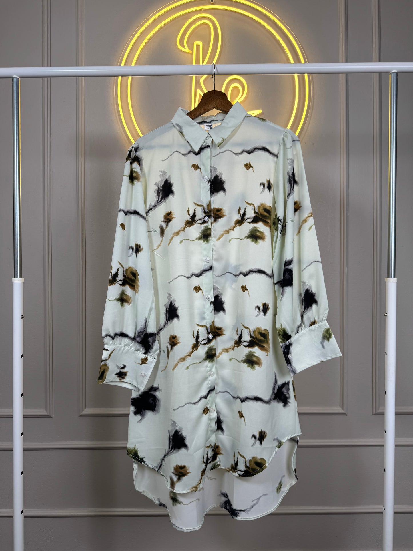 Women’s Knee Length Shirt Tops - XL - RF Abayas