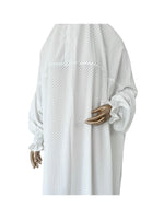 Doted White Prayer Dress